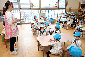 元気に新学期がスタート！　年中