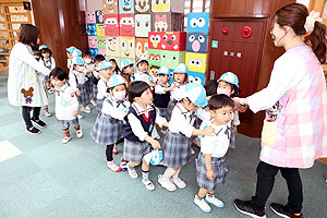 入園3日目の様子です　年少組