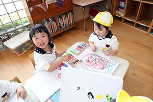 お絵かき　楽しかったね　ぱんだ