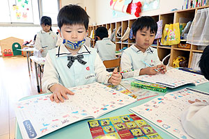 習字教室　年長組