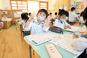 習字教室　年長組