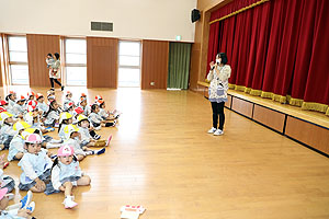 4月生まれのお誕生会　年少組