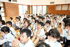 4月生まれのお誕生会　年長組