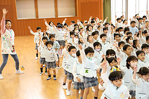 4月生まれのお誕生会　年長組