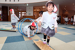 サーキット遊び楽しかったね！　りす・ことり