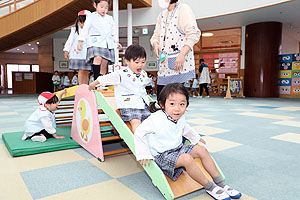 サーキット遊び楽しかったね！　りす・ことり