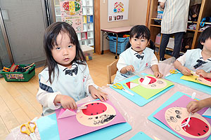 はみがきの制作　うさぎ
