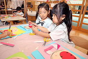 はみがきの制作　うさぎ