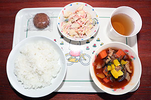 はみがきの制作　うさぎ