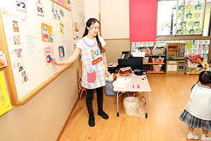 はみがきの制作　うさぎ