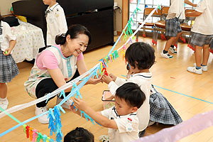 洗濯ばさみ遊び！楽しかったね　たんぽぽ