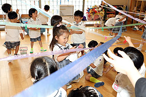 洗濯ばさみ遊び！楽しかったね　たんぽぽ