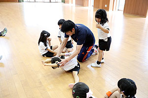 体操教室　ー跳び箱ー　たんぽぽ