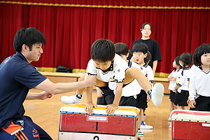 体操教室　ー跳び箱ー　たんぽぽ