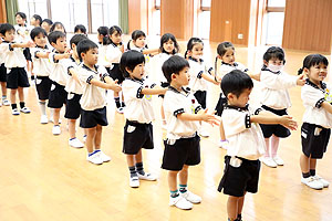 体操教室　ー跳び箱ー　ひまわり