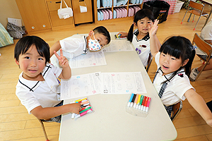 科学教室で「空気のパワー」について学びました！　ばら・すみれ