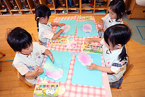 梅雨の制作　ことり