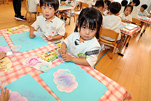 梅雨の制作　ことり