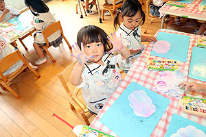 梅雨の制作　ことり