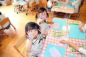 梅雨の制作　ことり