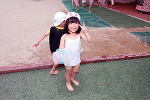 どろんこ遊び　たんぽぽ・ひまわり