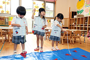 タコ釣りゲーム　うさぎ