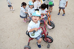 園庭活動の様子　こあら