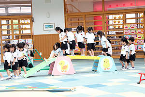サーキット遊び　楽しかったね　　ひまわり