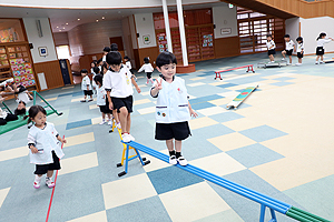 サーキット遊び　楽しかったね　　ひまわり