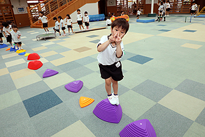 サーキット遊び　楽しかったね　　ひまわり