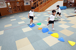 サーキット遊び　楽しかったね　　ひまわり