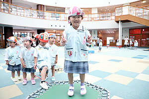 サーキット遊び　うさぎ・きりん・すみれ