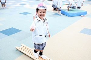 サーキット遊び　うさぎ・きりん・すみれ