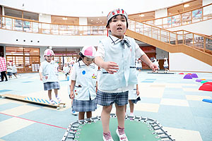 サーキット遊び　うさぎ・きりん・すみれ