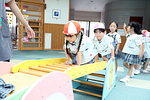 サーキット遊び　うさぎ・きりん・すみれ