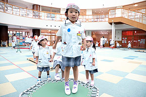 サーキット遊び　うさぎ・きりん・すみれ