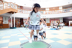 サーキット遊び　うさぎ・きりん・すみれ