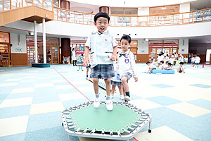 サーキット遊び　うさぎ・きりん・すみれ