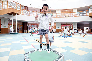 サーキット遊び　うさぎ・きりん・すみれ