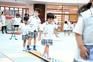 サーキット遊び　うさぎ・きりん・すみれ