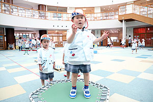 サーキット遊び　うさぎ・きりん・すみれ