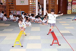 サーキット遊び　ことり