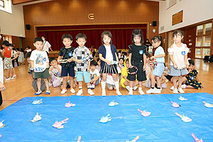 エンゼル七夕まつり　おかしのつかみどり・的あて・わなげ　年長　NO.1