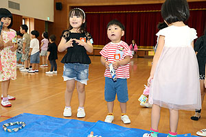 エンゼル七夕まつり　おかしのつかみどり・的あて・わなげ　年長　NO.1