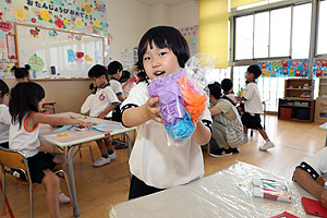 水族館の制作　ばら