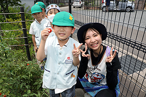 みんなで育てたトマト🍅　最高に美味しかったね　A