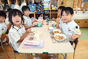 みんなで育てたトマト🍅　最高に美味しかったね　A