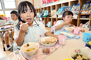 みんなで育てたトマト🍅　最高に美味しかったね　A