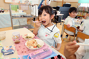 みんなで育てたトマト🍅　最高に美味しかったね　A