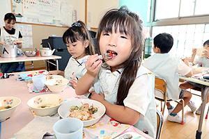 みんなで育てたトマト🍅　最高に美味しかったね　A